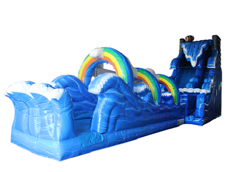 Rainbow and Wave Water Slide Slip